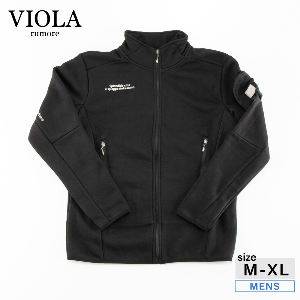 ヴィオラ VIOLA メンズトップス ポケ付フルZIP UP Y42123【FITHOUSE ONLINE SHOP】