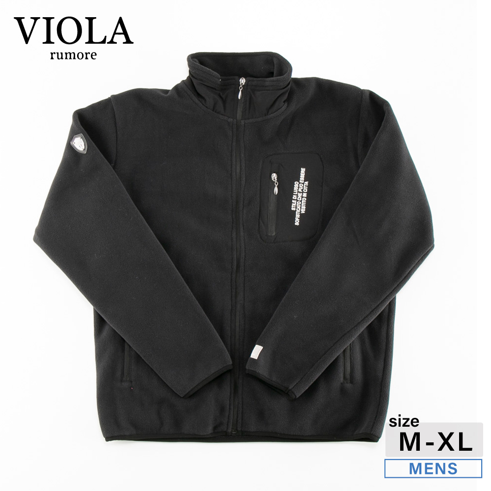 ヴィオラ VIOLA メンズトップス ポケ付フルZIP UP Y42126【FITHOUSE ONLINE SHOP】