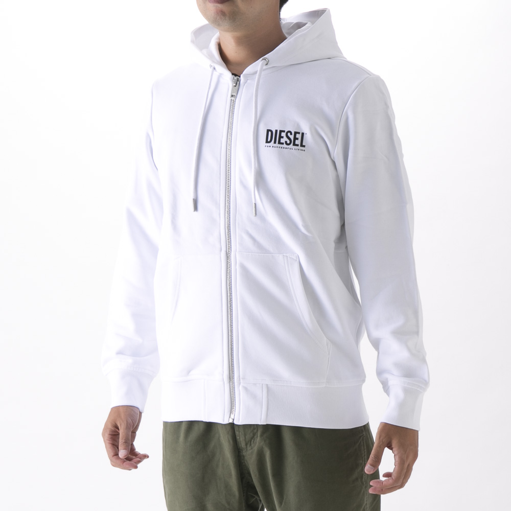 ディーゼル DIESEL メンズトップス S-GIRK-HOOD-ZIP-ECOLOGO FELPA ディーゼル DIESEL メンズトップス S-GIRK-HOOD-ZIP-ECOLOGO FELPA