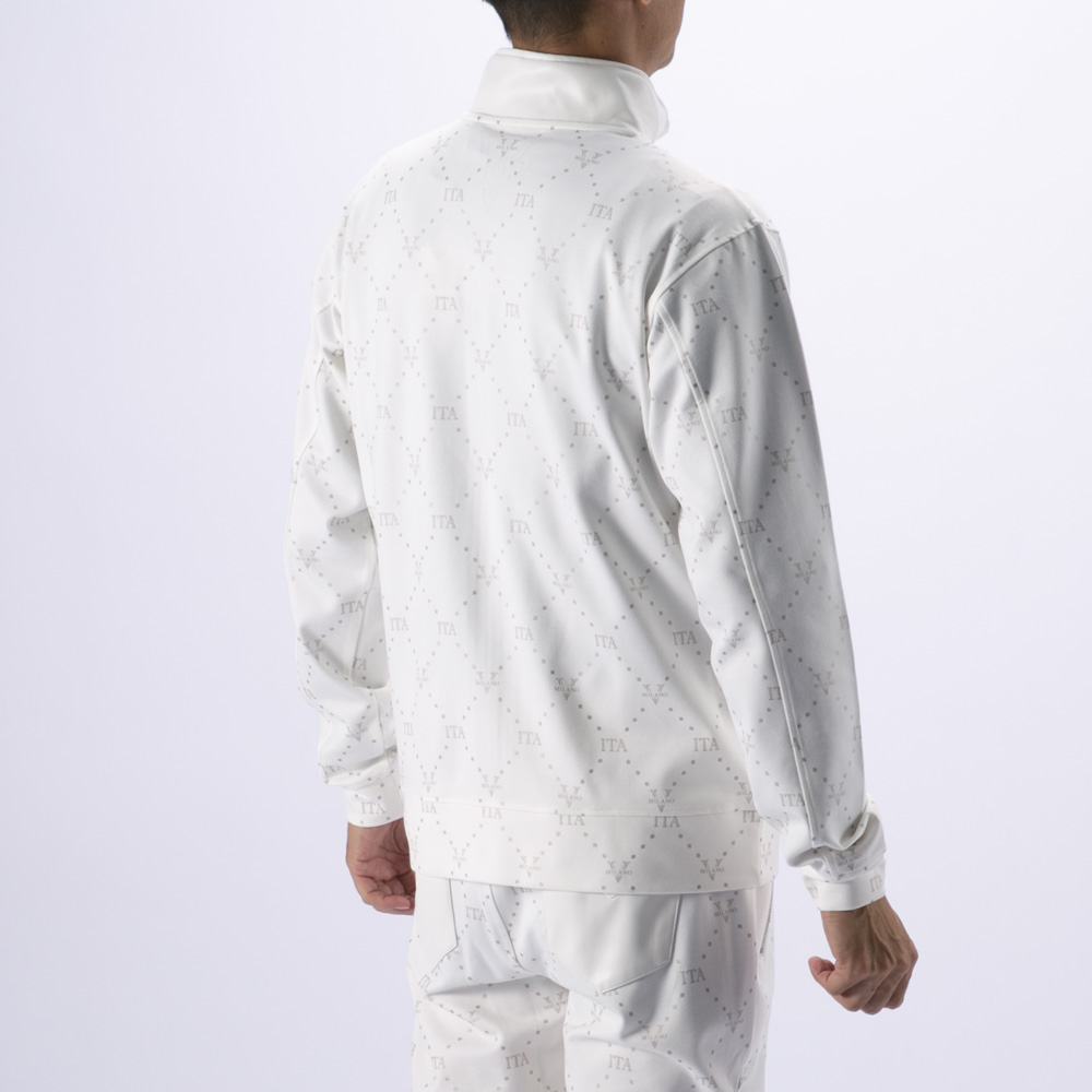 ヴィオラ VIOLA メンズアウター フルジップアップ ジャケット 総柄 Y62114【FITHOUSE ONLINE SHOP】