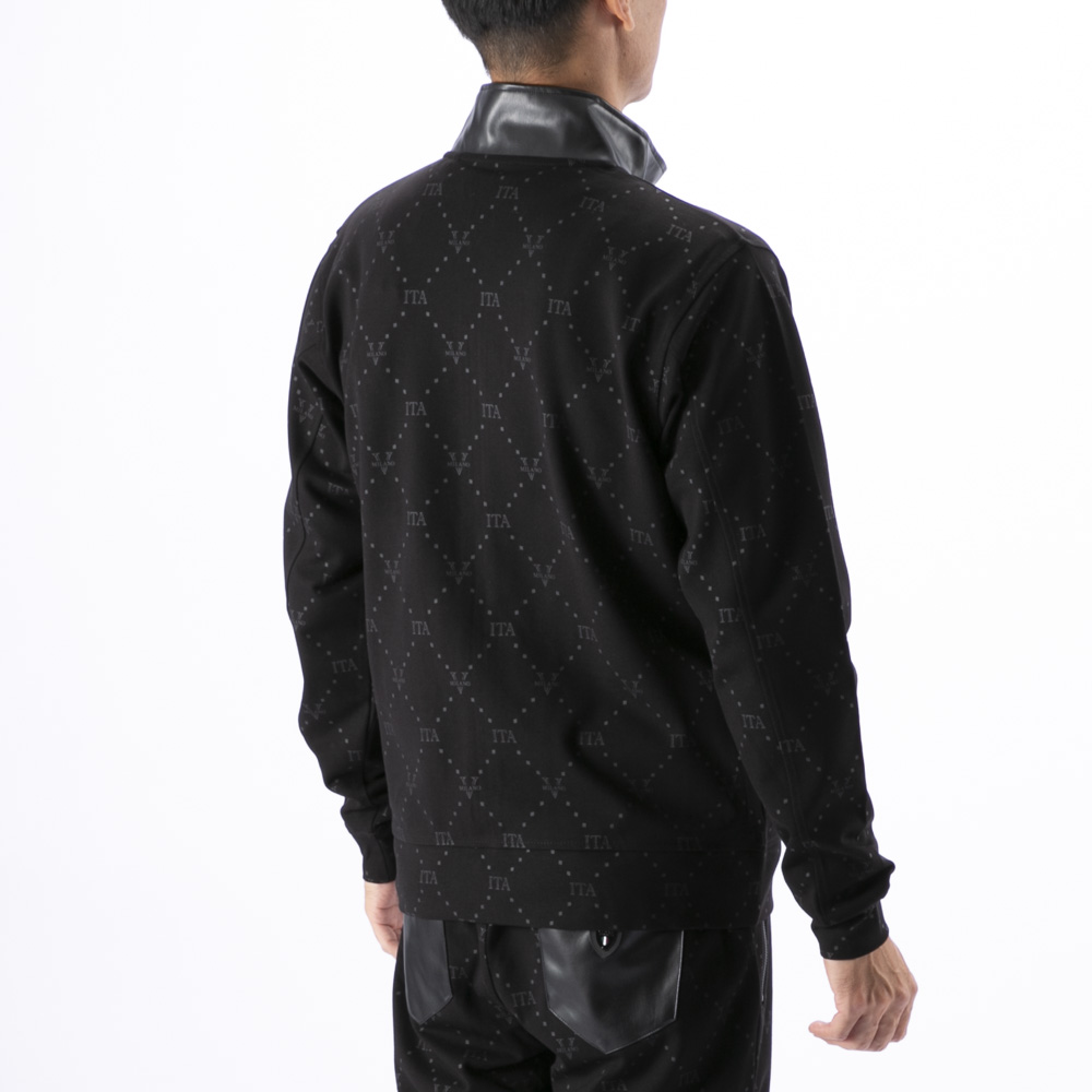ヴィオラ VIOLA メンズアウター フルジップアップ ジャケット 総柄 Y62114【FITHOUSE ONLINE SHOP】