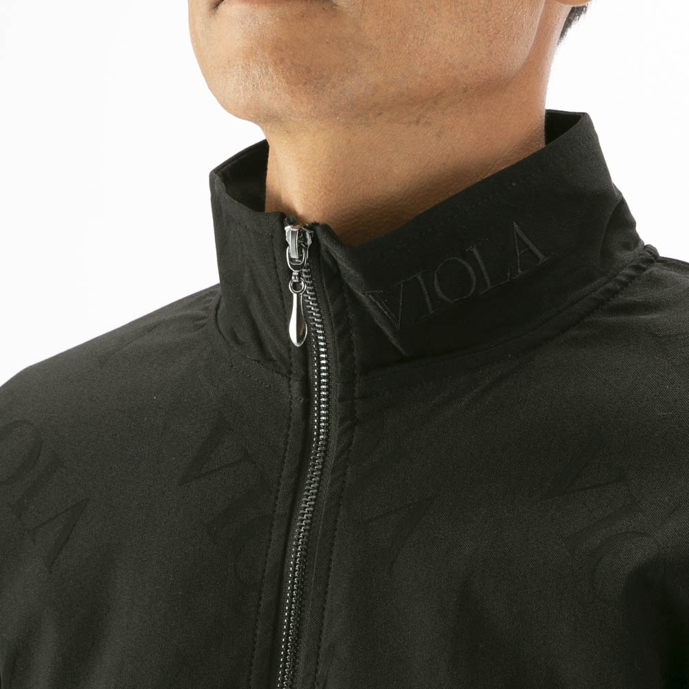ヴィオラ VIOLA メンズアウター 総柄ロゴ フルジップアップ ジャケット L62116【FITHOUSE ONLINE SHOP】