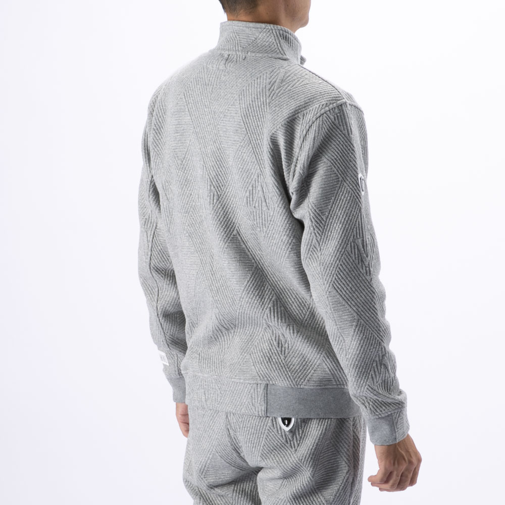 ヴィオラ VIOLA メンズアウター フルジップアップ ジャケット ジャガード リブ 接結 Y62130【FITHOUSE ONLINE SHOP】