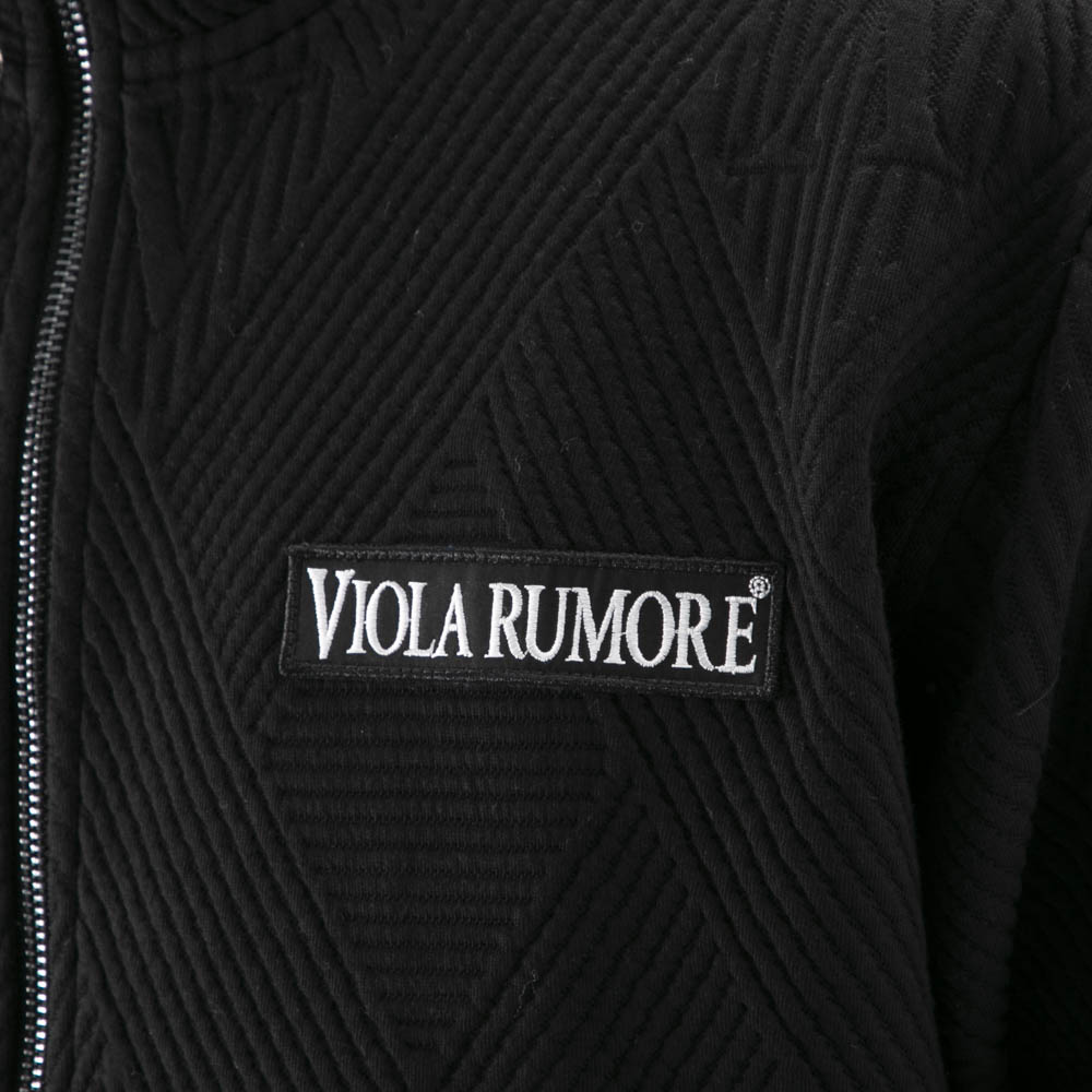 ヴィオラ VIOLA メンズアウター フルジップアップ ジャケット ジャガード リブ 接結 Y62130【FITHOUSE ONLINE SHOP】