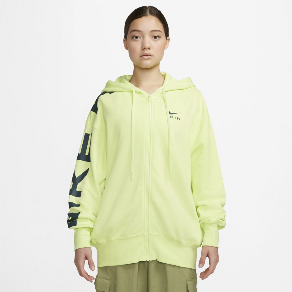ナイキ NIKE レディーストップス エア フリース オーバーサイズド フルジップ パーカー FB8048【FITHOUSE ONLINE SHOP】