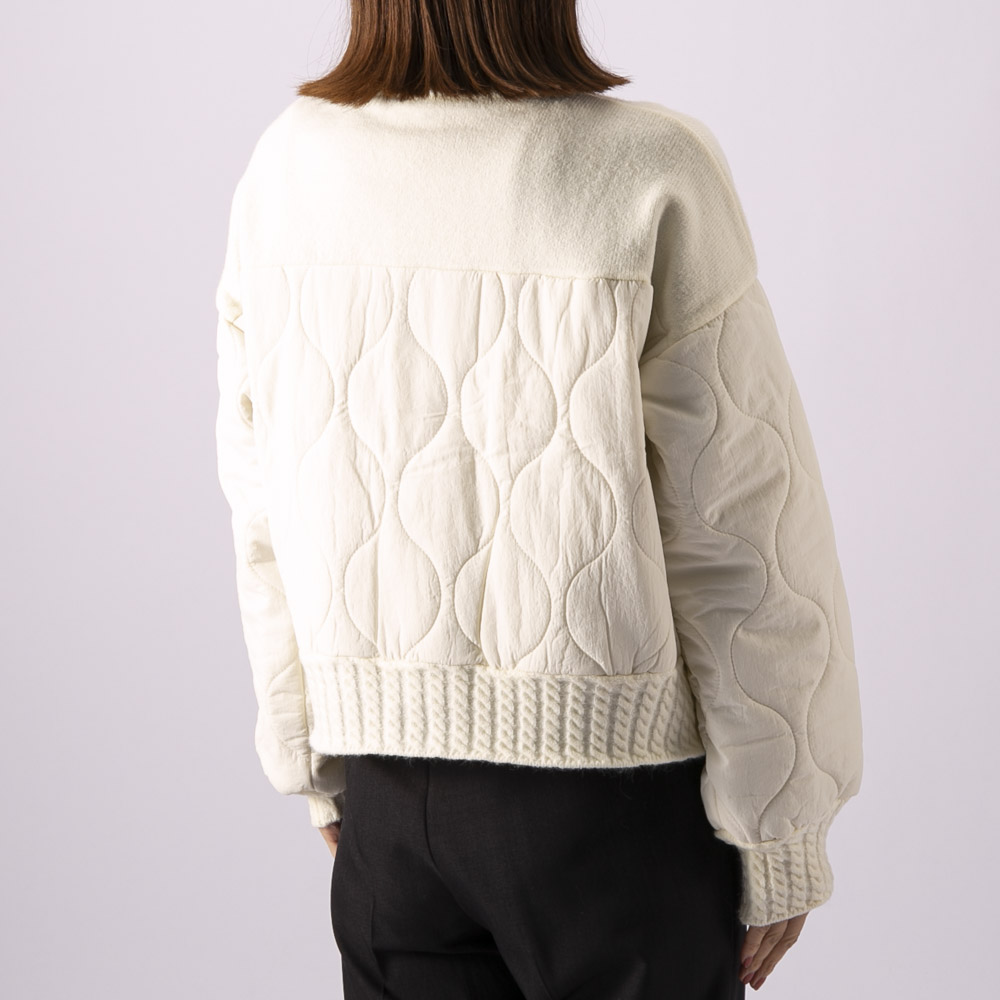 バントロア vingtrois レディースアウター キルティングニットブルゾン (01) 958-12118【FITHOUSE ONLINE SHOP】