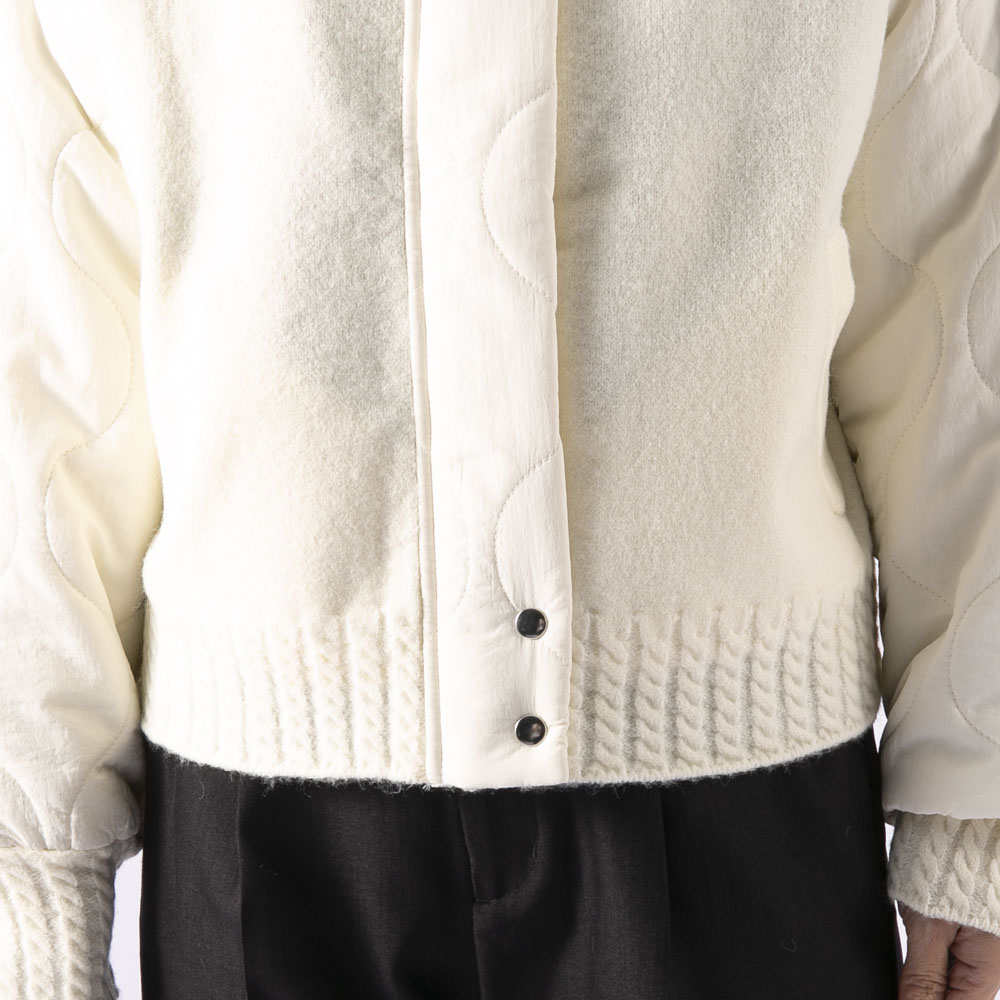 バントロア vingtrois レディースアウター キルティングニットブルゾン (01) 958-12118【FITHOUSE ONLINE SHOP】