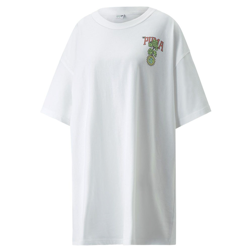 プーマ PUMA ワンピース DOWNTOWN ｸﾞﾗﾌｨｯｸ Tｼｬﾂ ﾄﾞﾚｽ 533591【FITHOUSE ONLINE SHOP】