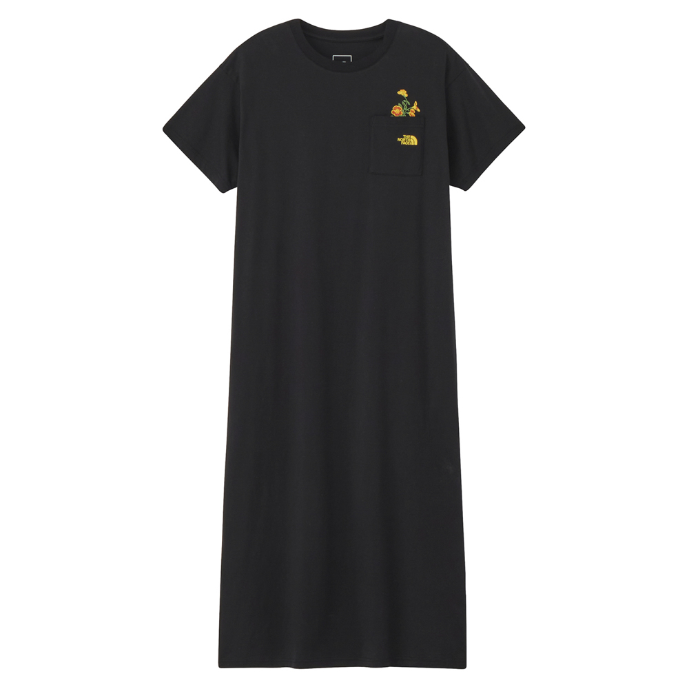 ザ・ノース・フェイス THE NORTH FACE ショートスリーブフラッシュドライフラワーロゴワンピースクルー NTW32632【FITHOUSE ONLINE SHOP】