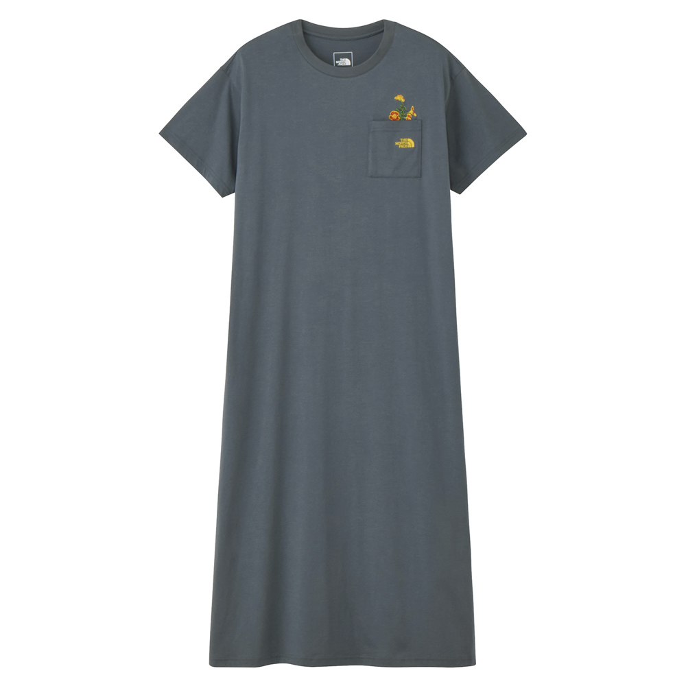 ザ・ノース・フェイス THE NORTH FACE ショートスリーブフラッシュドライフラワーロゴワンピースクルー NTW32632【FITHOUSE ONLINE SHOP】