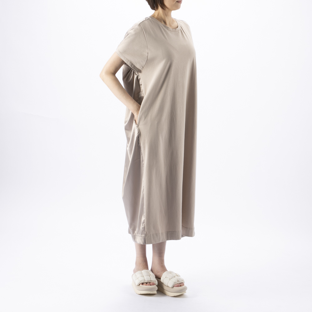 バントロア vingtrois 異素材 切り替え ワンピース 980-23153【FITHOUSE ONLINE SHOP】