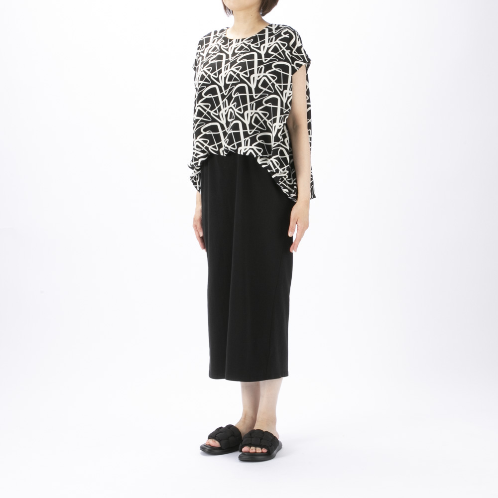 バントロア vingtrois プリントドッキングワンピース 980-33131【FITHOUSE ONLINE SHOP】