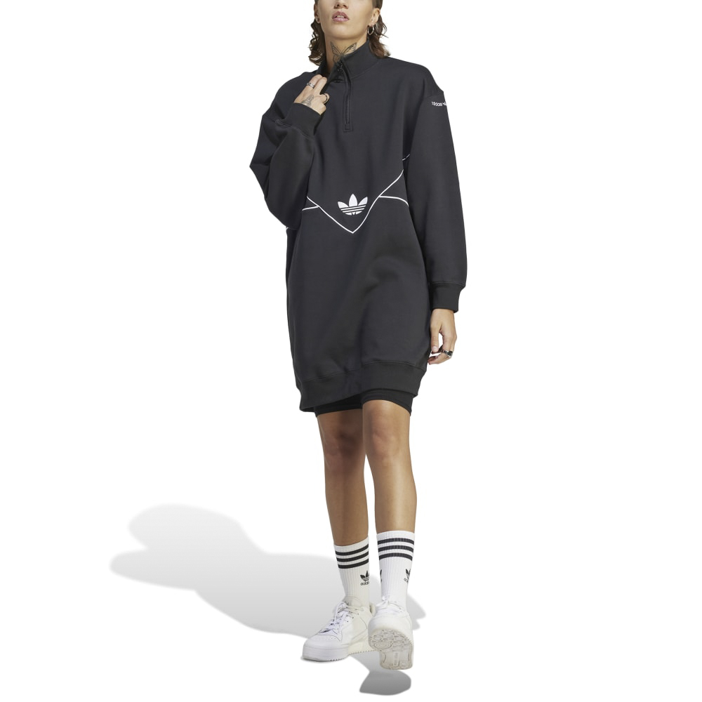 アディダスオリジナルス adidas Originals ワンピース ハーフジップ  