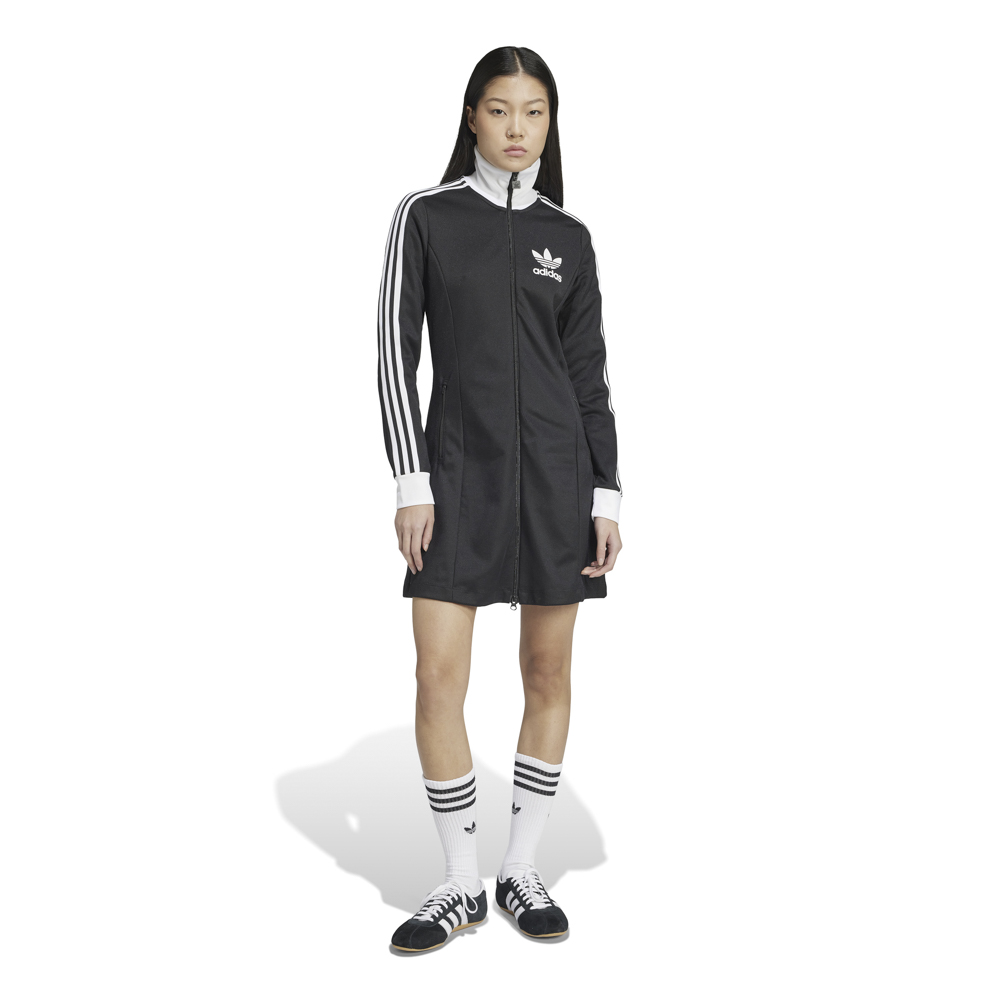 アディダスオリジナルス adidas originals レディーストップス 3S TRACK DRESS スリーストライプス トラックトップ ワンピース JC5778【FITHOUSE ONLINE SHOP】