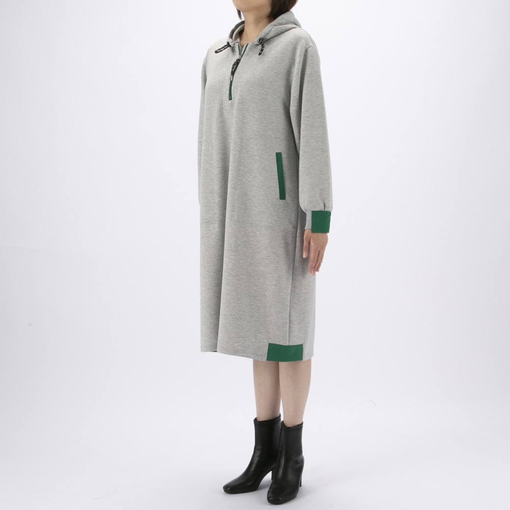 ノアジェ NOA-GE ダンボールニット ワンピース 121-5599-6594/04【FITHOUSE ONLINE SHOP】