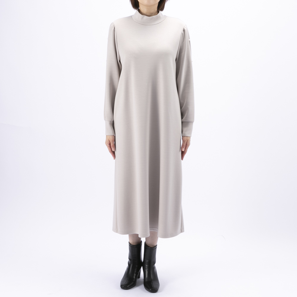 ノアジェ NOA-GE フェイクファーベスト × ワンピース アンサンブル 121-5599-4520/02【FITHOUSE ONLINE SHOP】