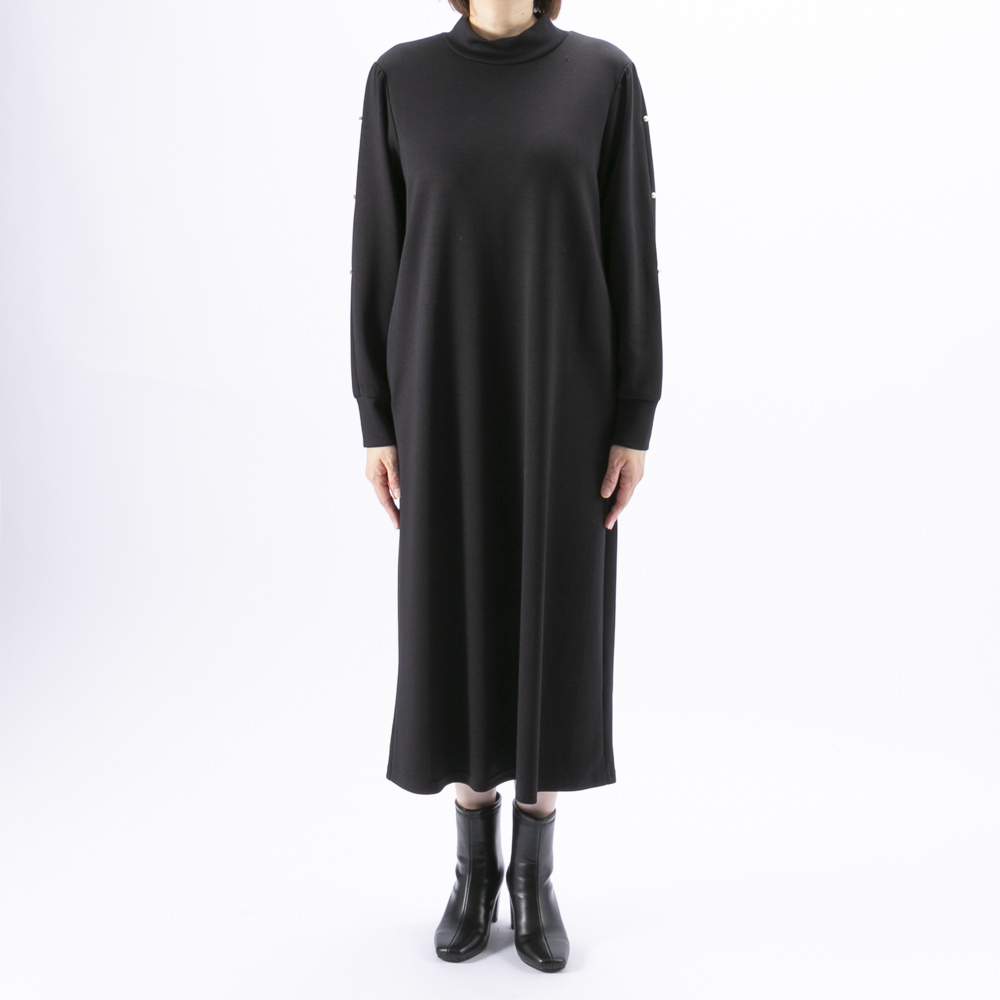 ノアジェ NOA-GE フェイクファーベスト × ワンピース アンサンブル 121-5599-4520/79【FITHOUSE ONLINE SHOP】
