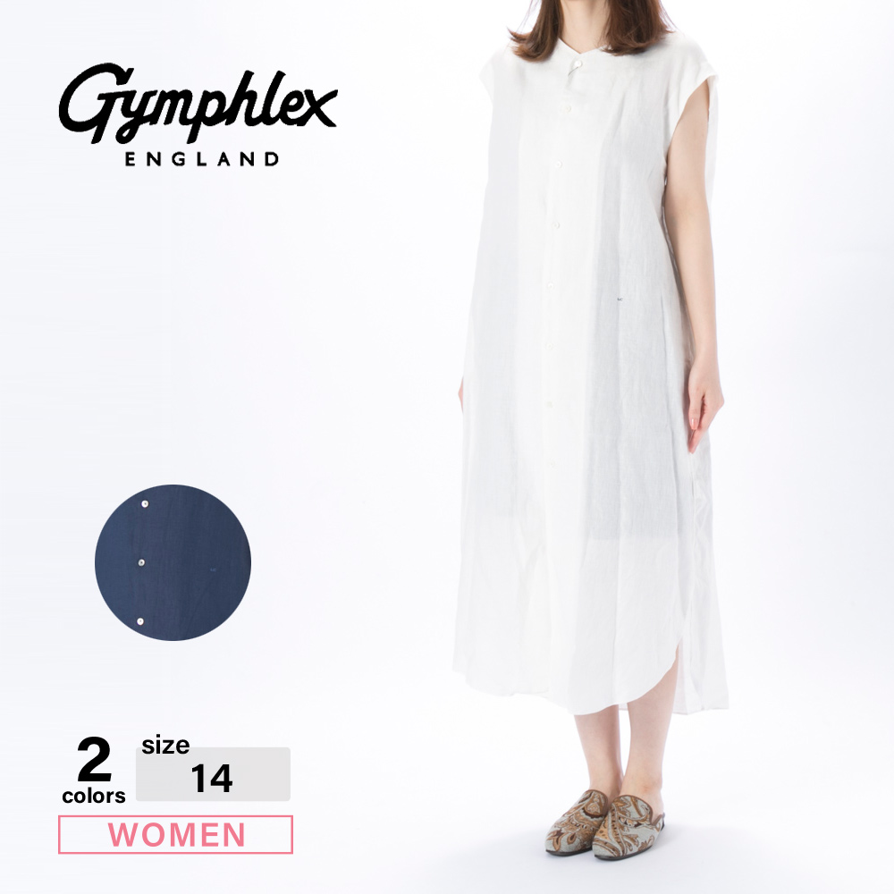 Gymphlex ワンピース ノースリーブ