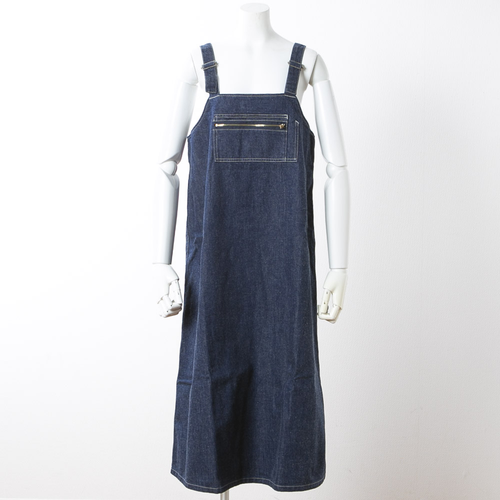 ダントン DANTON サロペットスカート KDM_OVERALLS SKIRT ＃DT-F0009 KDM【FITHOUSE ONLINE SHOP】