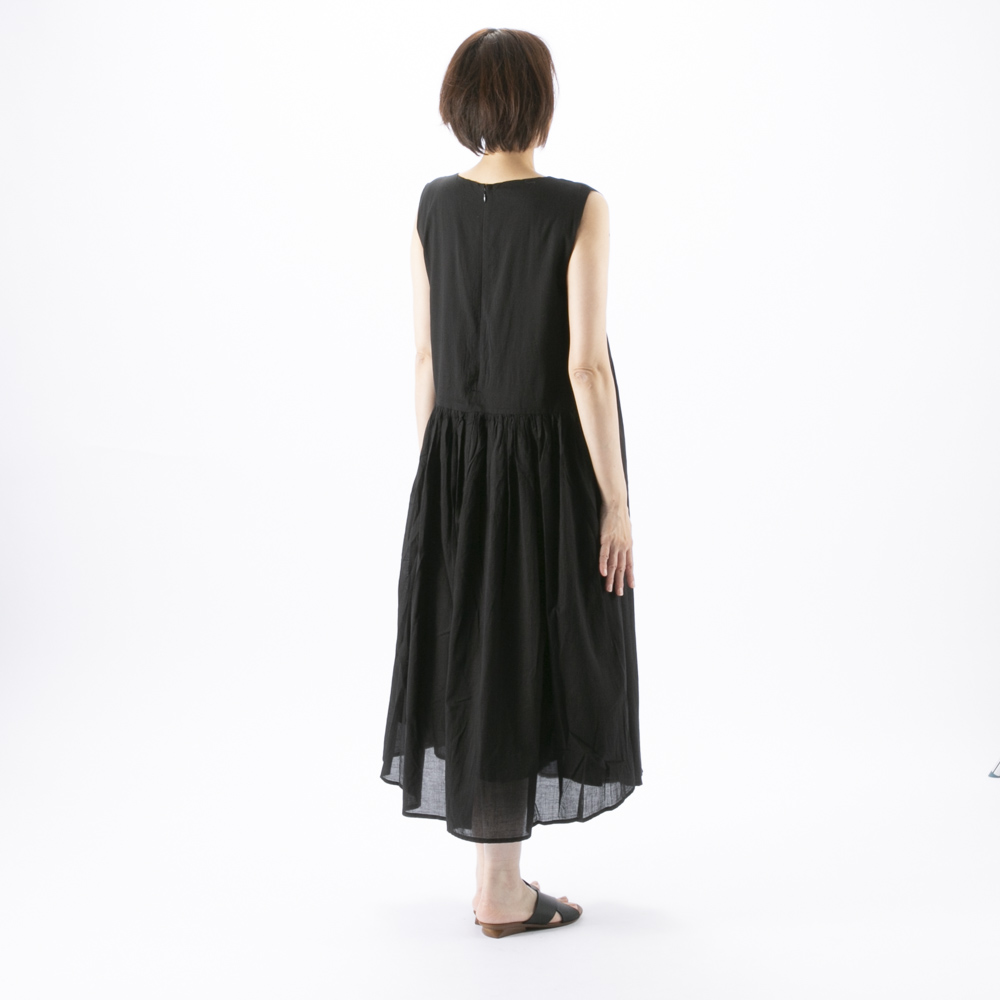 バントロア vingtrois インド綿 ノースリーブワンピース 237-33104【FITHOUSE ONLINE SHOP】