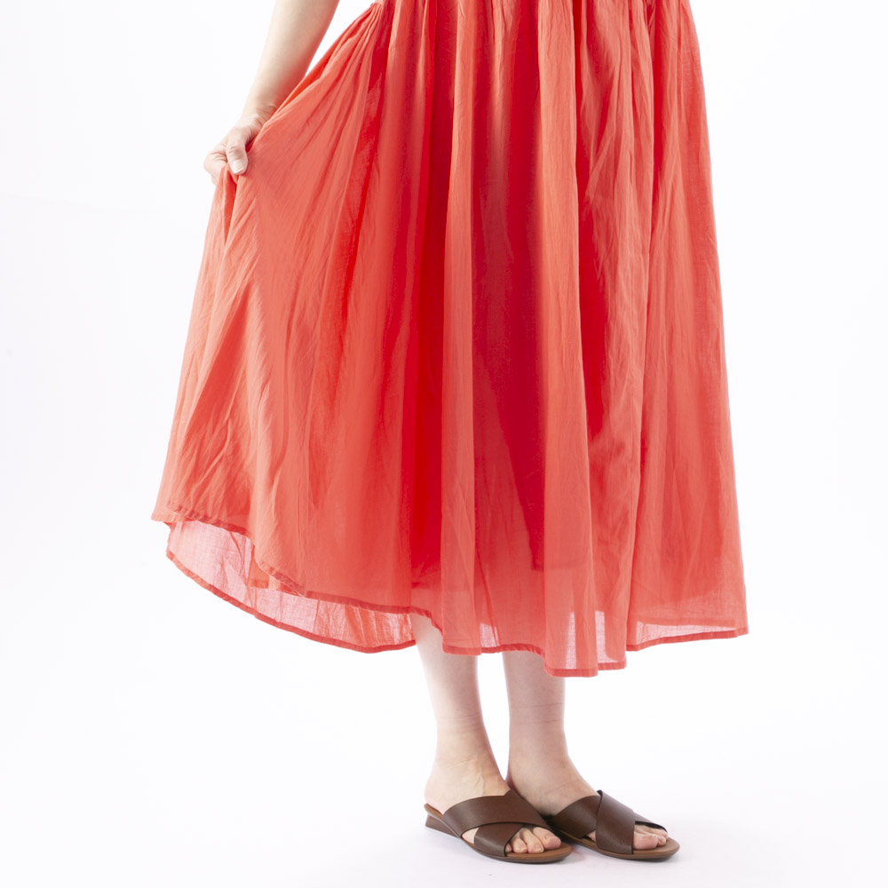 バントロア vingtrois インド綿 ノースリーブワンピース 237-33104【FITHOUSE ONLINE SHOP】