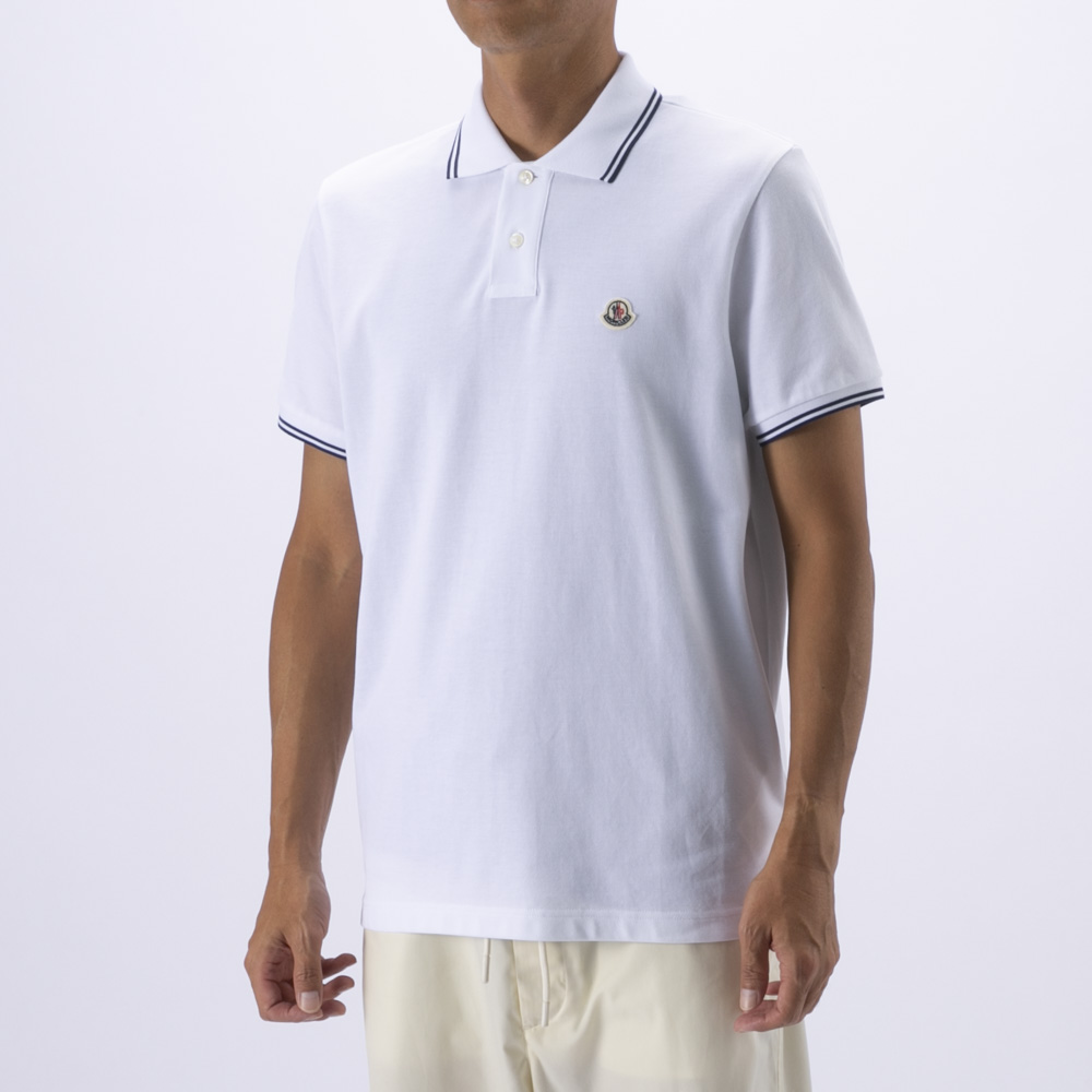 モンクレール MONCLER メンズトップス 半袖 ポロシャツ 胸元 ロゴパッチ 8A000 06 84556【FITHOUSE ONLINE SHOP】