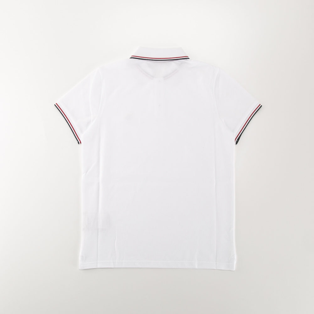 モンクレール MONCLER メンズトップス 襟袖2本ライン胸ロゴポロシャツ 8A7030084556【FITHOUSE ONLINE SHOP】