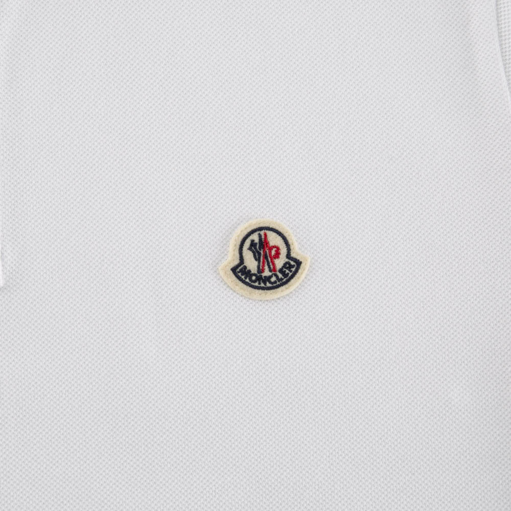 モンクレール MONCLER メンズトップス 襟袖2本ライン胸ロゴポロシャツ 8A7030084556【FITHOUSE ONLINE SHOP】