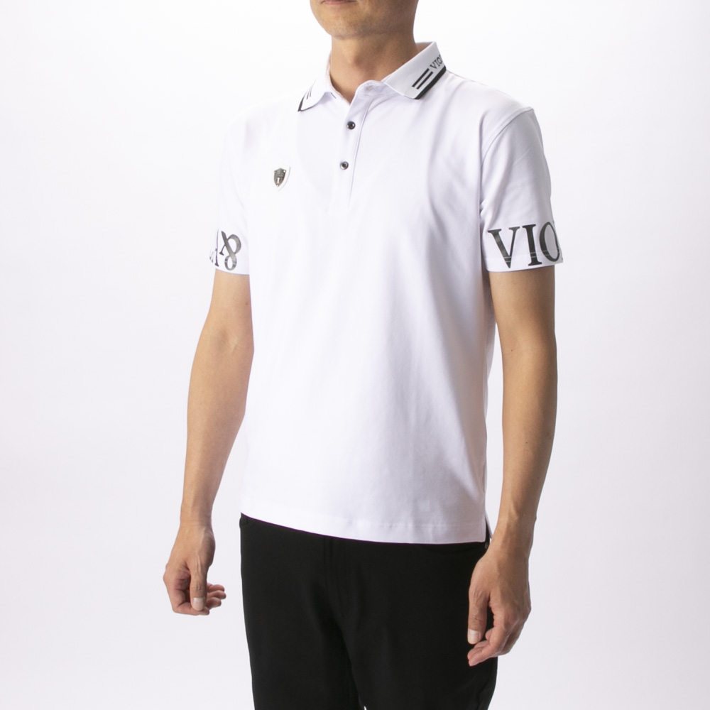 ヴィオラ VIOLA メンズトップス ロゴ入りポロシャツ Y52307-3-1【FITHOUSE ONLINE SHOP】