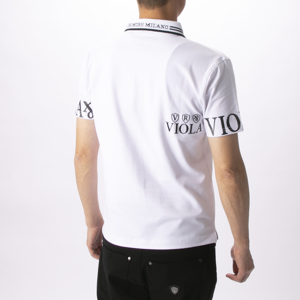 ヴィオラ VIOLA メンズトップス ロゴ入りポロシャツ Y52307-3-1【FITHOUSE ONLINE SHOP】