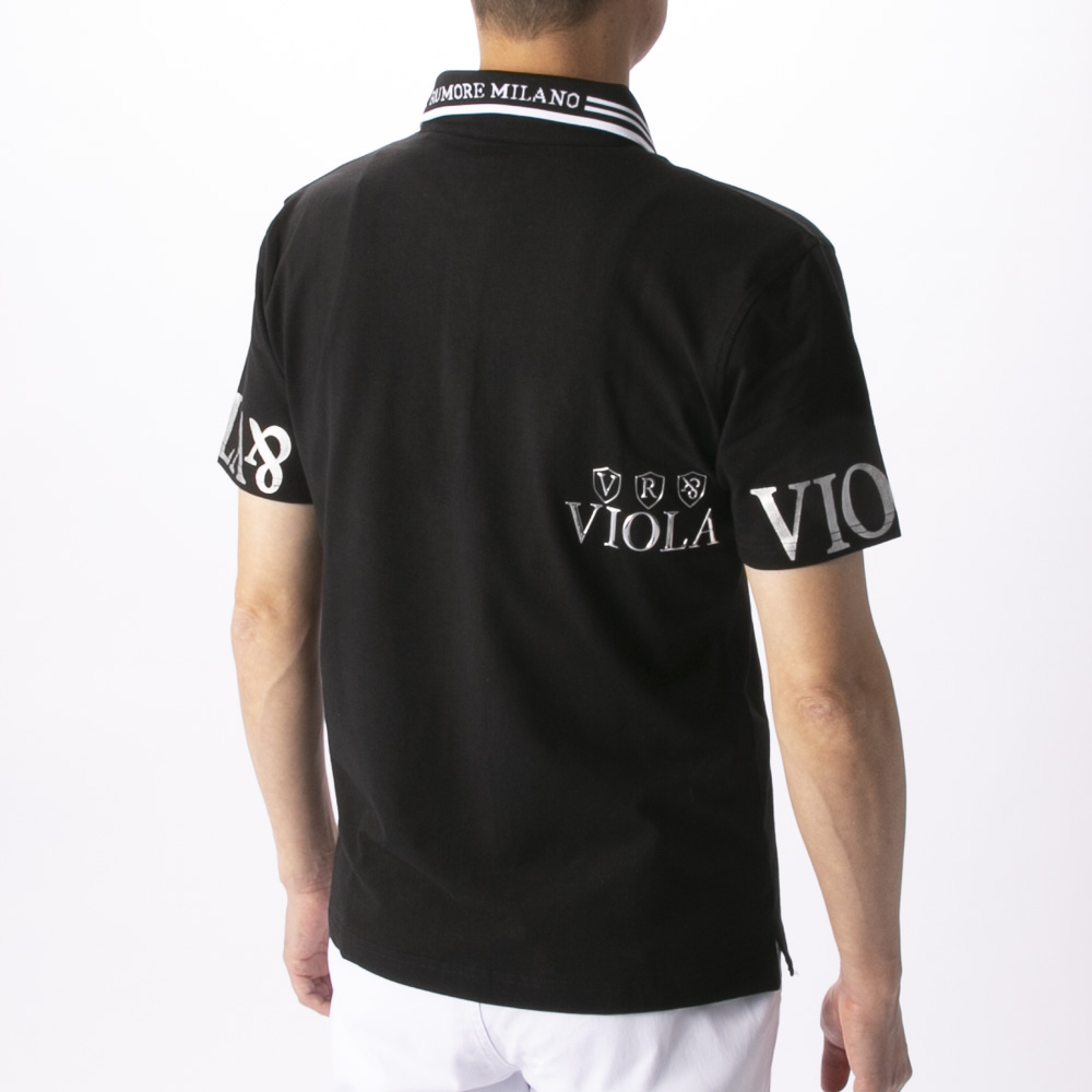 ヴィオラ VIOLA メンズトップス ロゴ入りポロシャツ Y52307-3-3【FITHOUSE ONLINE SHOP】