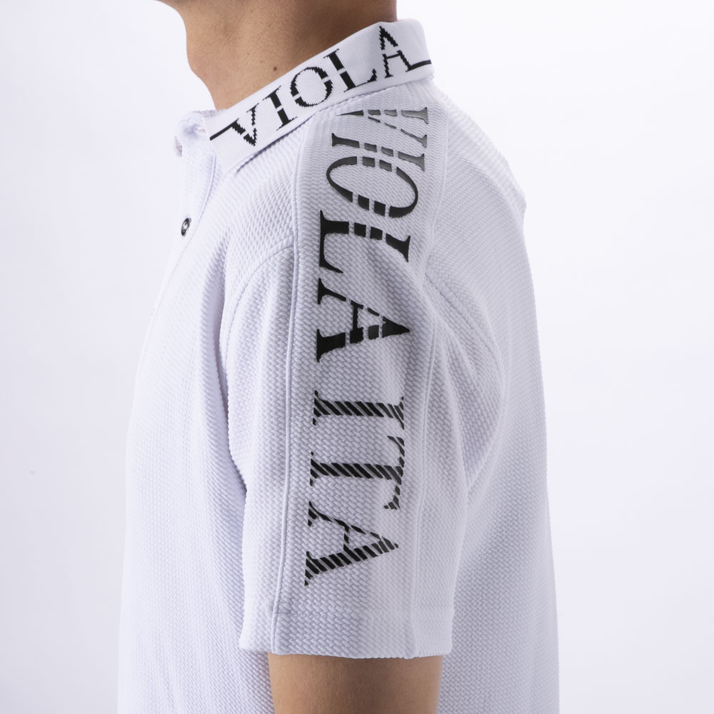ヴィオラ VIOLA メンズトップス 袖切替ポロシャツ Y52311-3-1【FITHOUSE ONLINE SHOP】