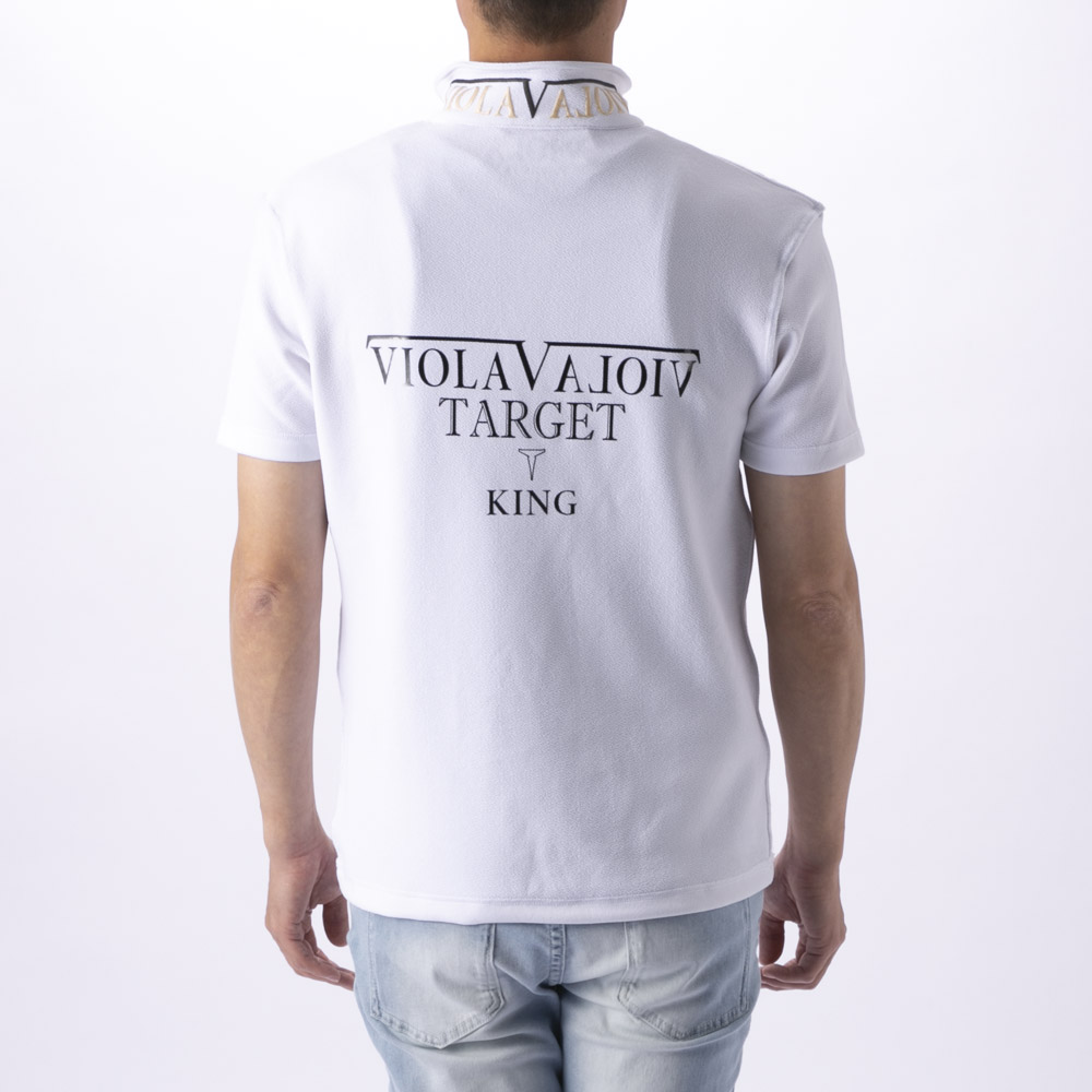 ヴィオラ VIOLA メンズトップス スキッパー ボタン無しポロシャツ Y52312-3-1【FITHOUSE ONLINE SHOP】