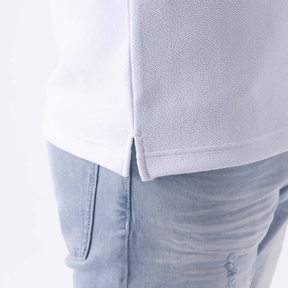 ヴィオラ VIOLA メンズトップス ハーフジップ ポロシャツ Y52313-3-1【FITHOUSE ONLINE SHOP】