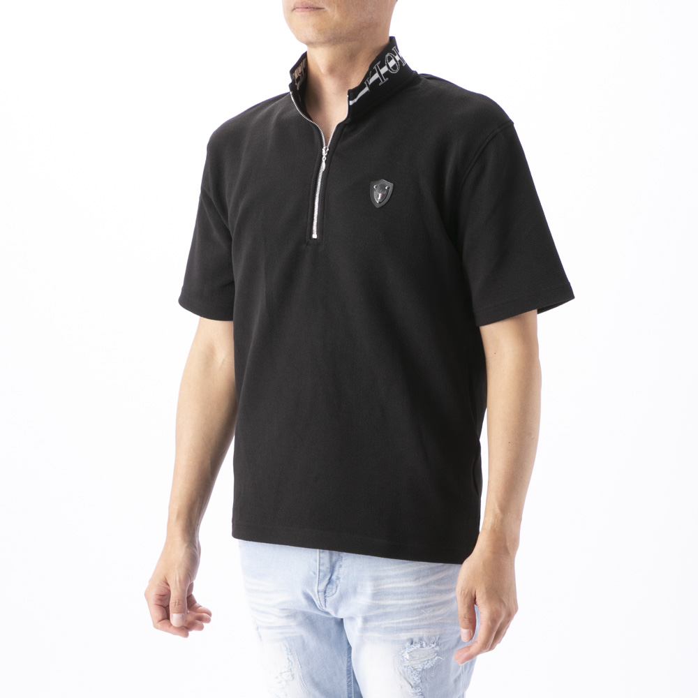 ヴィオラ VIOLA メンズトップス ハーフジップ ポロシャツ Y52313-3-3【FITHOUSE ONLINE SHOP】