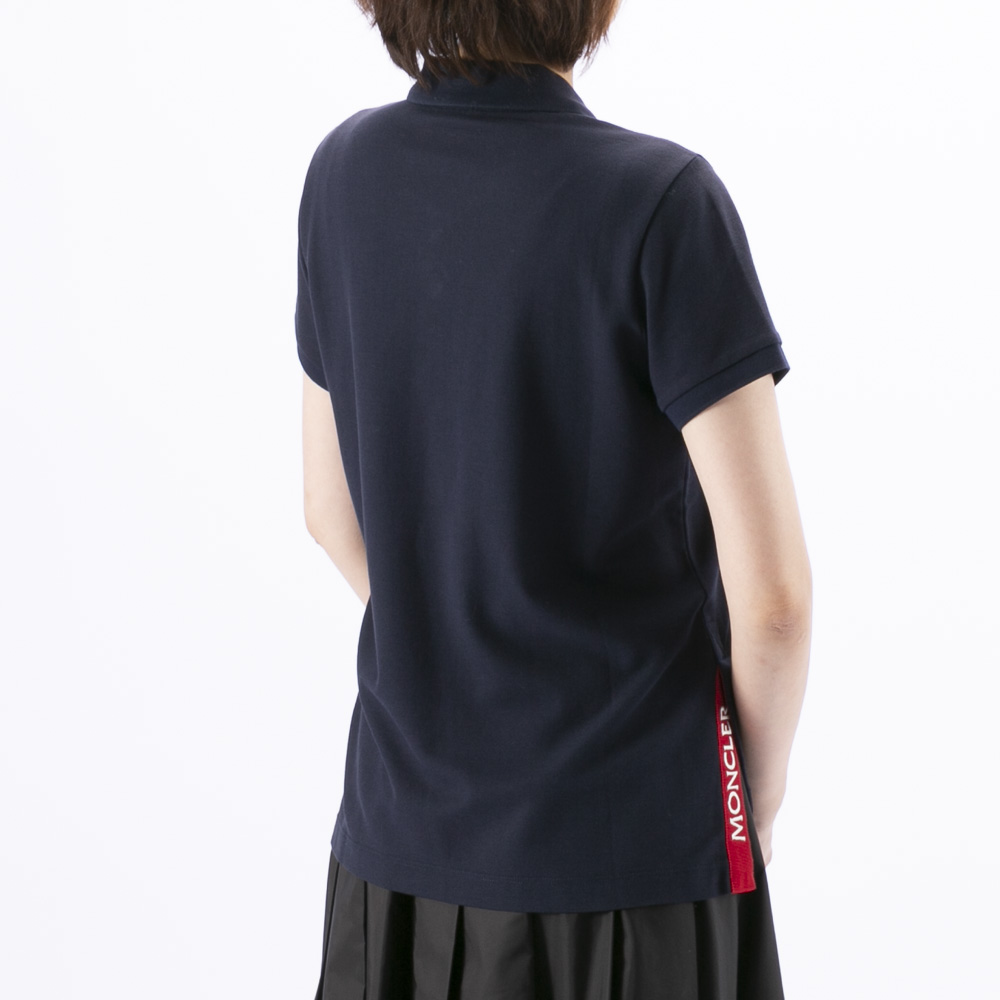 モンクレール MONCLER レディーストップス スリットロゴポロシャツ 8390600【FITHOUSE ONLINE SHOP】