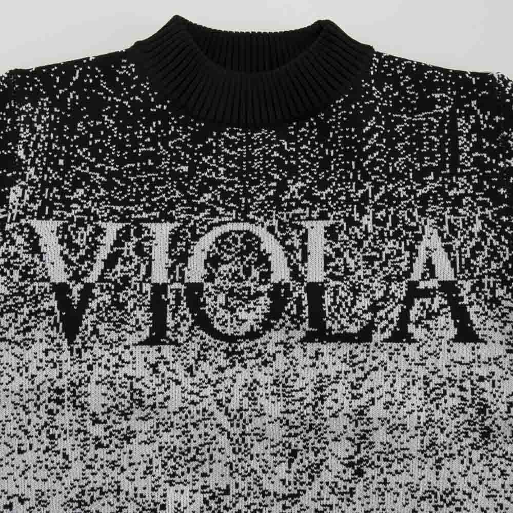 ヴィオラ VIOLA メンズトップス グラデーション モックセーター Y52135-2-2【FITHOUSE ONLINE SHOP】