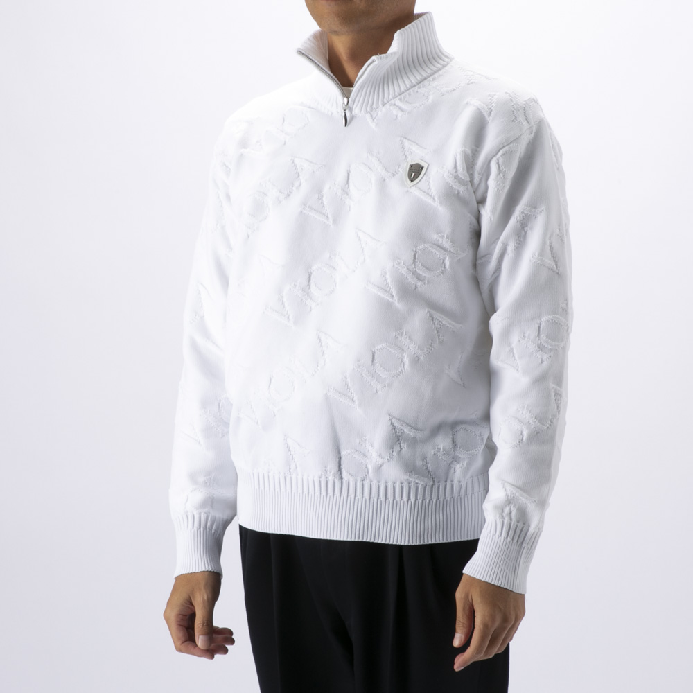 ヴィオラ VIOLA メンズトップス セーター・ニット 襟 ジップアップ Y62126【FITHOUSE ONLINE SHOP】