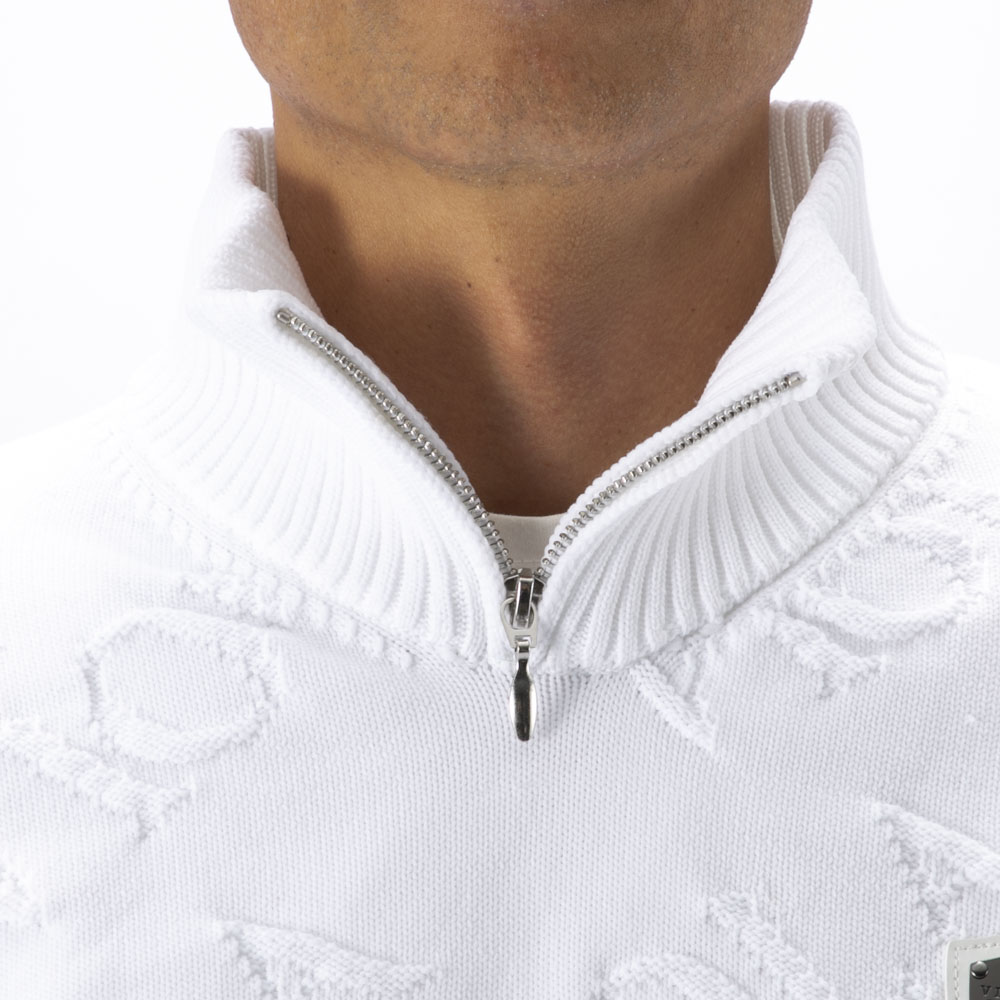 ヴィオラ VIOLA メンズトップス セーター・ニット 襟 ジップアップ Y62126【FITHOUSE ONLINE SHOP】