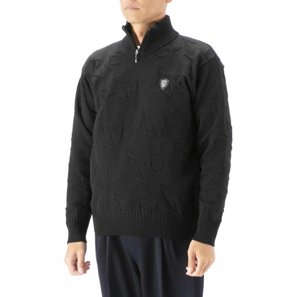 ヴィオラ VIOLA メンズトップス セーター・ニット 襟 ジップアップ Y62126【FITHOUSE ONLINE SHOP】