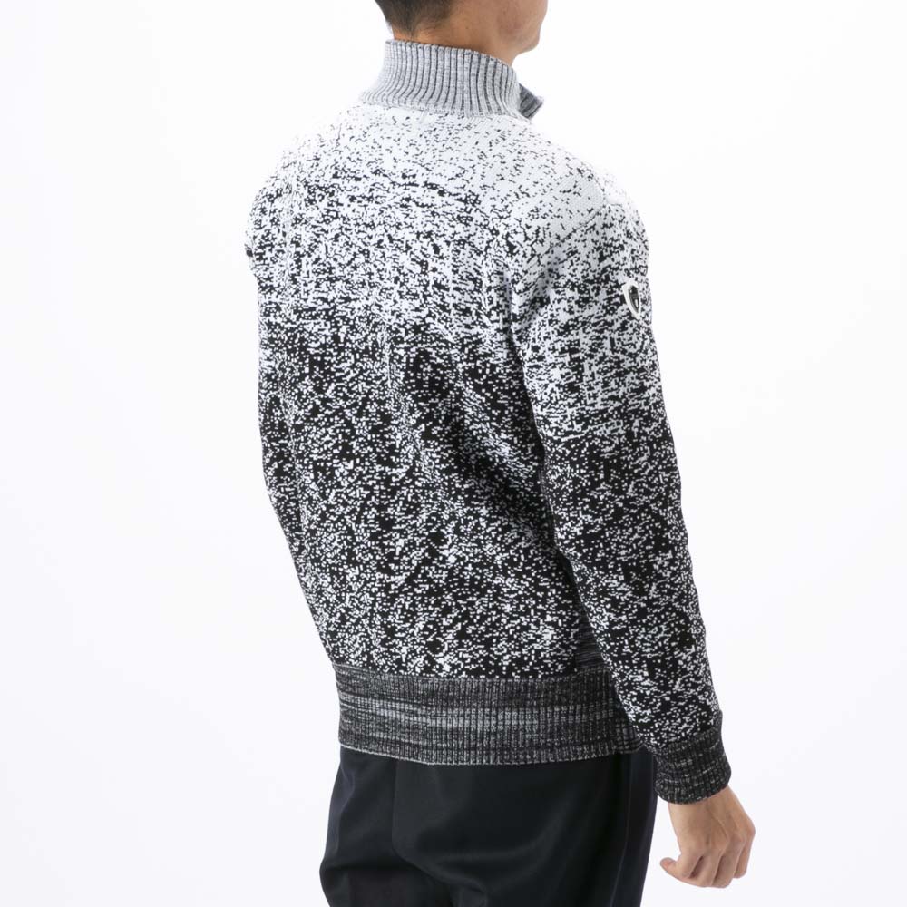 ヴィオラ VIOLA メンズアウター フルジップアップ ニット ジャケット グラデーション Y62127【FITHOUSE ONLINE SHOP】