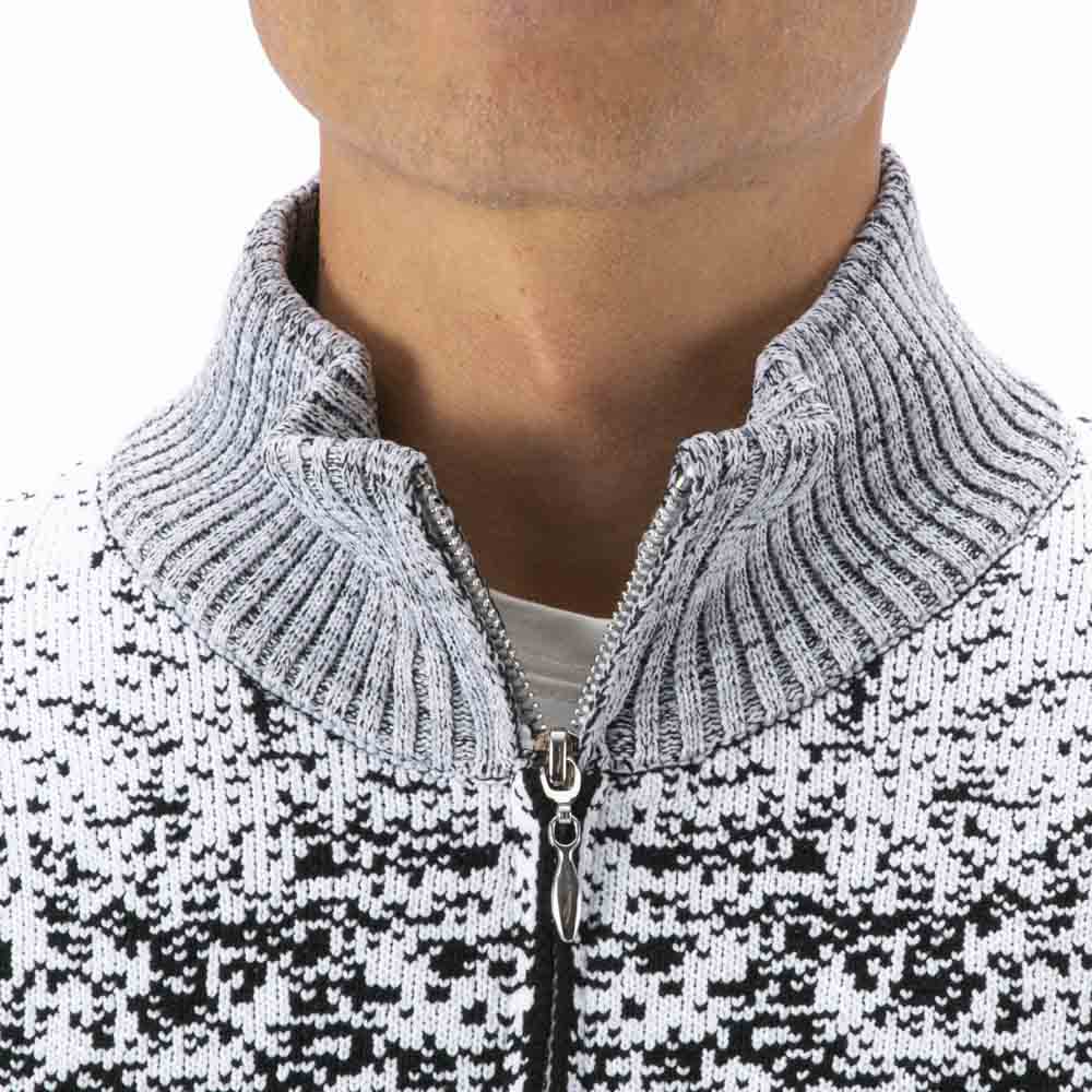 ヴィオラ VIOLA メンズアウター フルジップアップ ニット ジャケット グラデーション Y62127【FITHOUSE ONLINE SHOP】