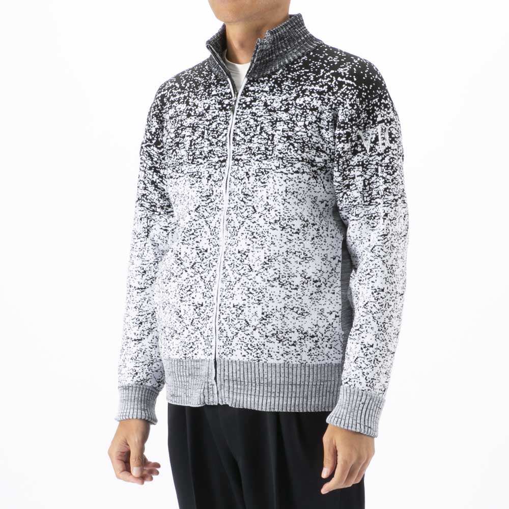 ヴィオラ VIOLA メンズアウター フルジップアップ ニット ジャケット グラデーション Y62127【FITHOUSE ONLINE SHOP】