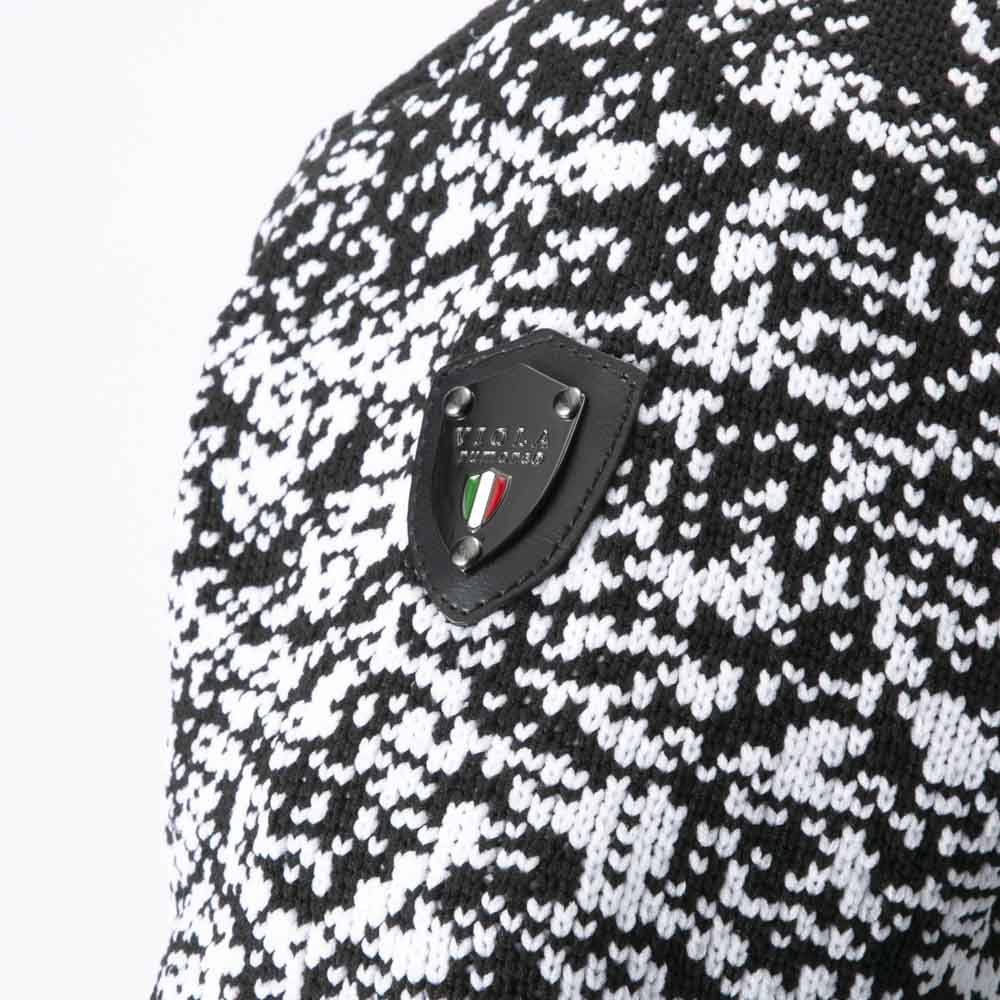 ヴィオラ VIOLA メンズアウター フルジップアップ ニット ジャケット グラデーション Y62127【FITHOUSE ONLINE SHOP】