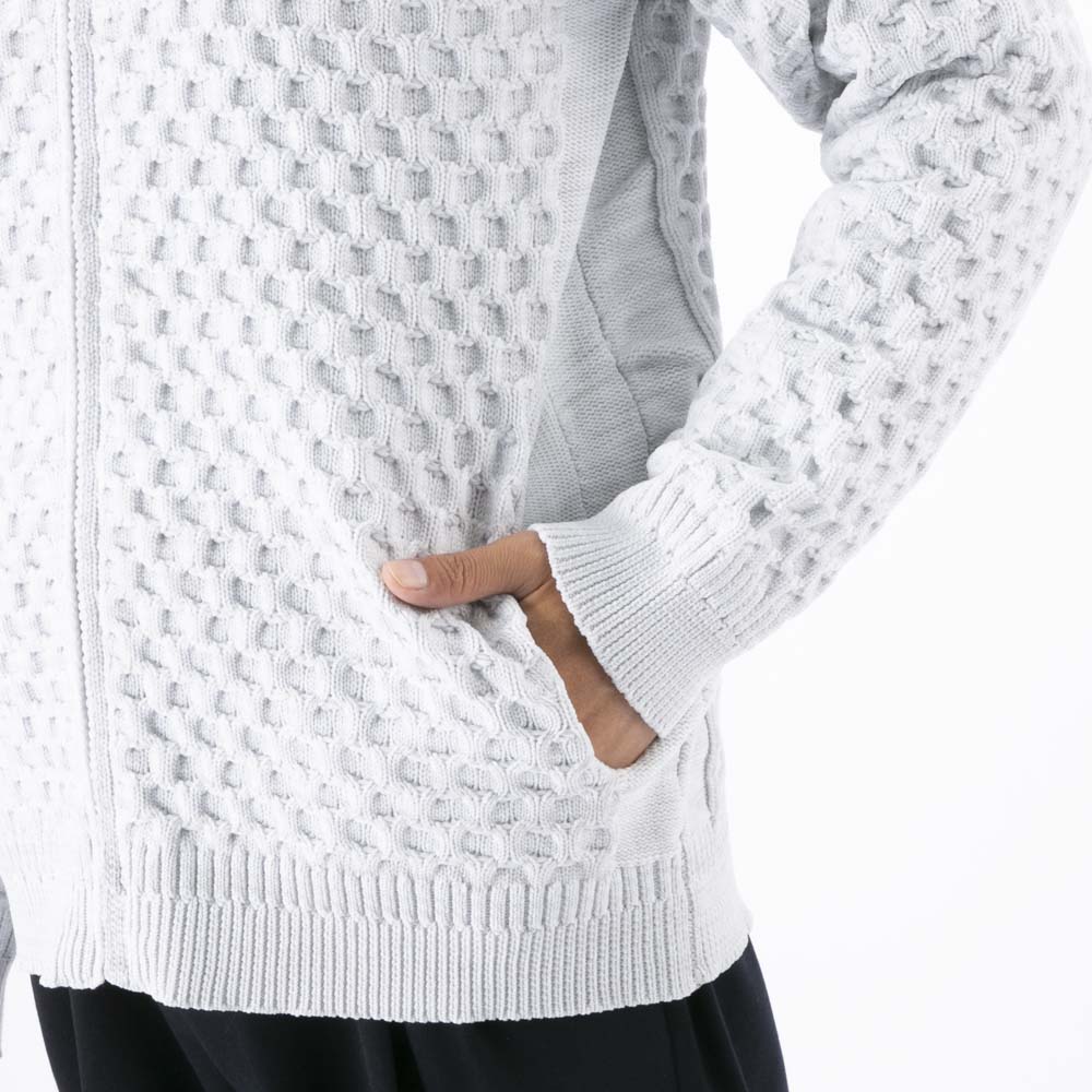 ヴィオラ VIOLA メンズアウター フルジップアップ ニット ジャケット アラン模様 Y62129【FITHOUSE ONLINE SHOP】