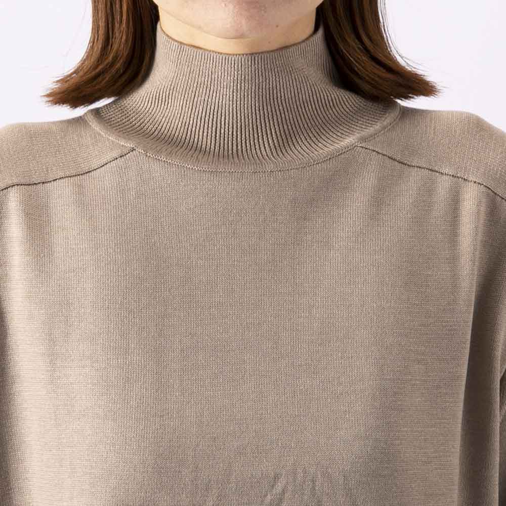 バントロア vingtrois レディーストップス アンチピリングハイネックプルオーバー 958-12128【FITHOUSE ONLINE SHOP】