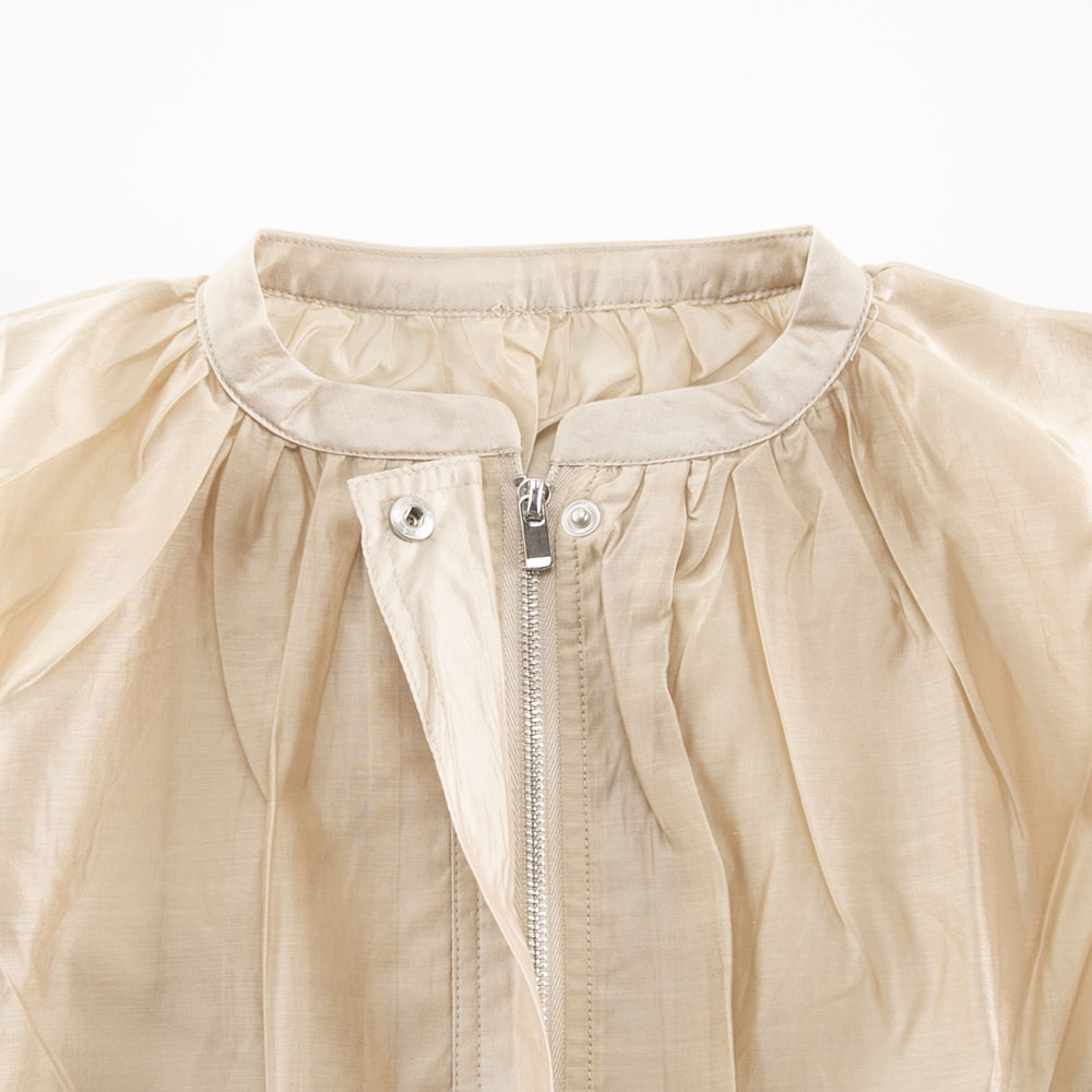 バントロア vingtrois レディーストップス シアーフレンチブルゾン (41) 293-31220【FITHOUSE ONLINE SHOP】