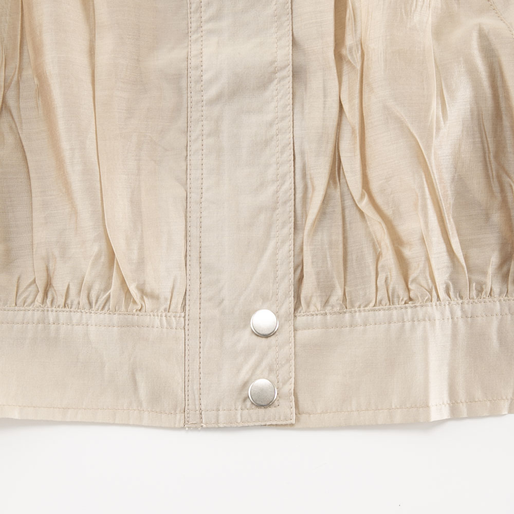 バントロア vingtrois レディーストップス シアーフレンチブルゾン (41) 293-31220【FITHOUSE ONLINE SHOP】
