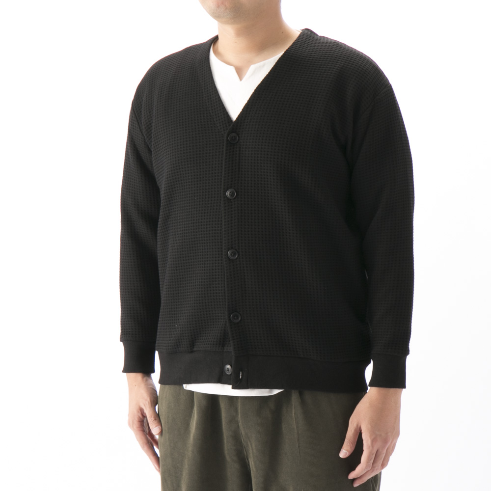 パスタイムラボ PASTIME▶LAB メンズトップス ワッフルカーデ PTL-1-0082【FITHOUSE ONLINE SHOP】