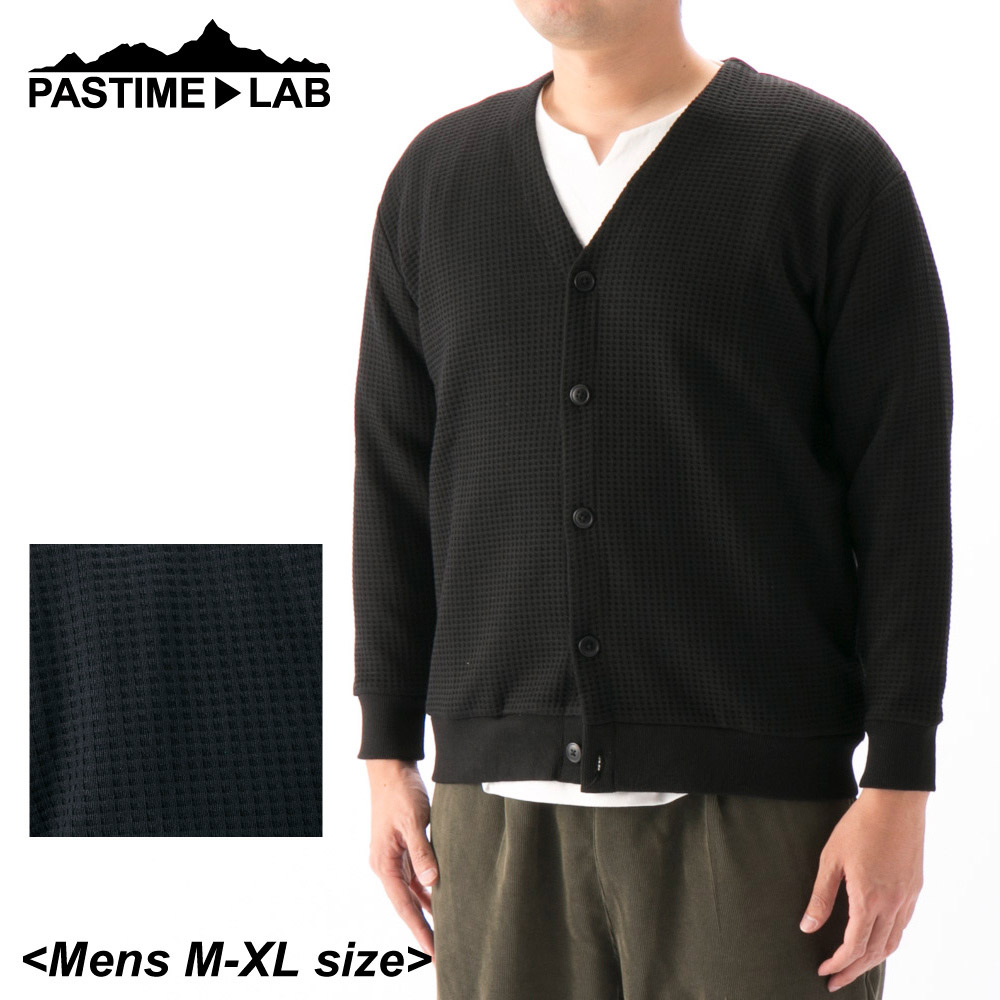 パスタイムラボ PASTIME▶LAB メンズトップス ワッフルカーデ PTL-1-0082【FITHOUSE ONLINE SHOP】